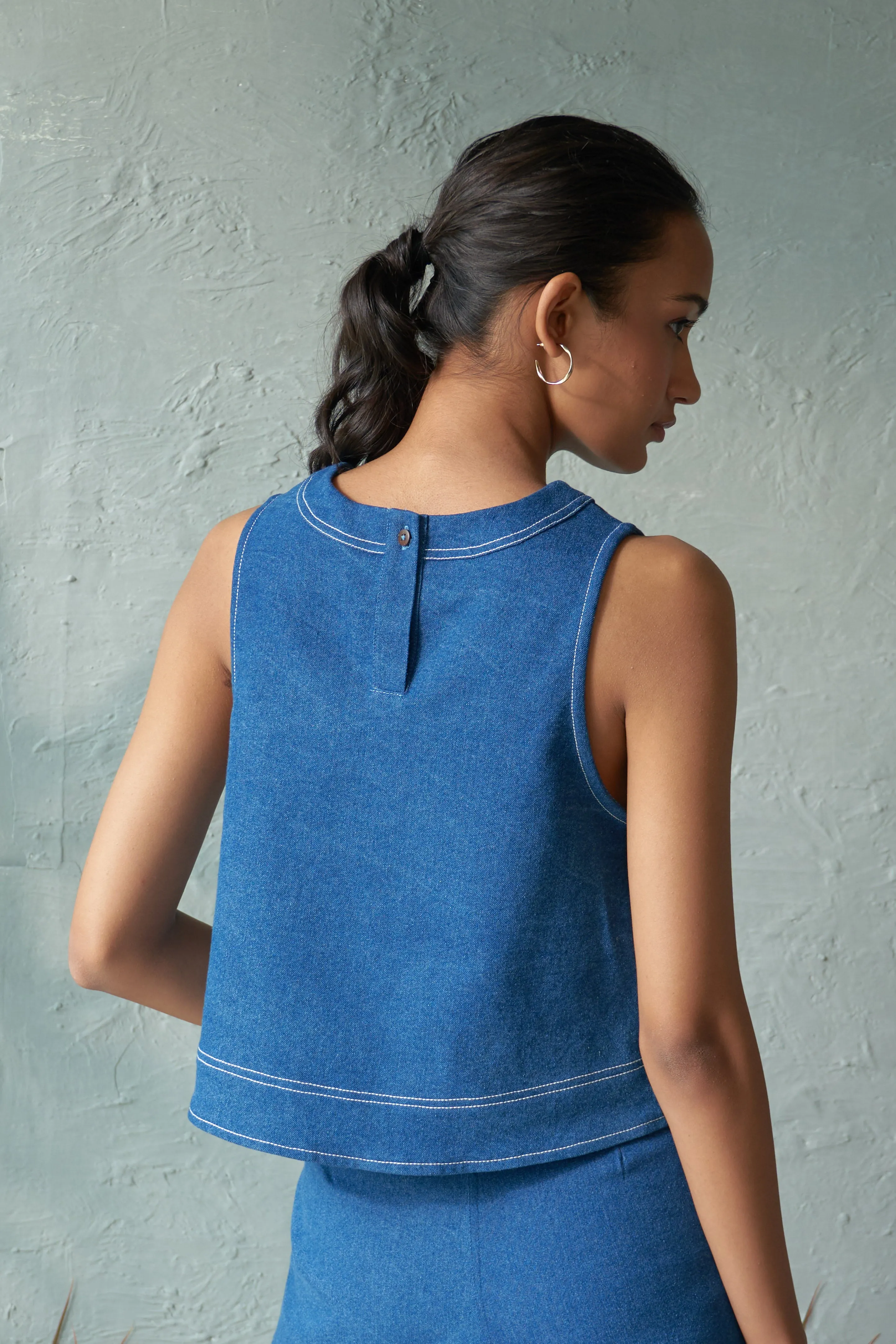 Urban Denim Top