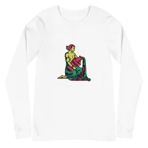 White Aquarius Versatile Long Sleeve Tee