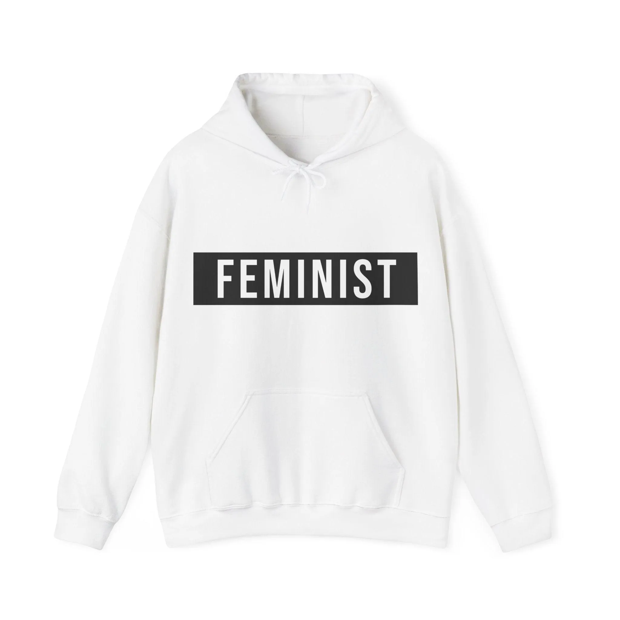 White Unisex Heavy Blend™ Hooded Sweatshirt