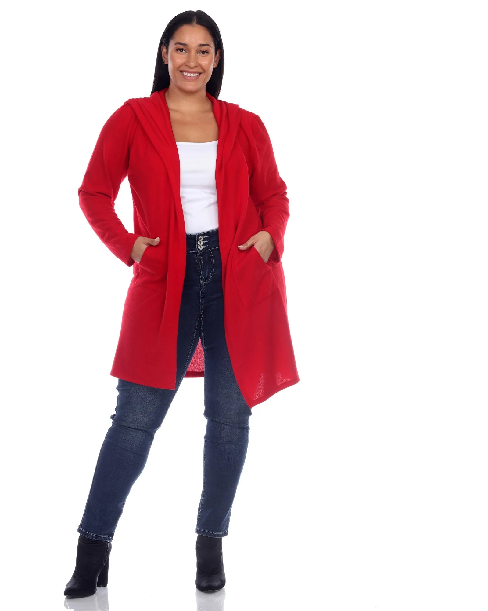 Womens North Cardigan | Red
